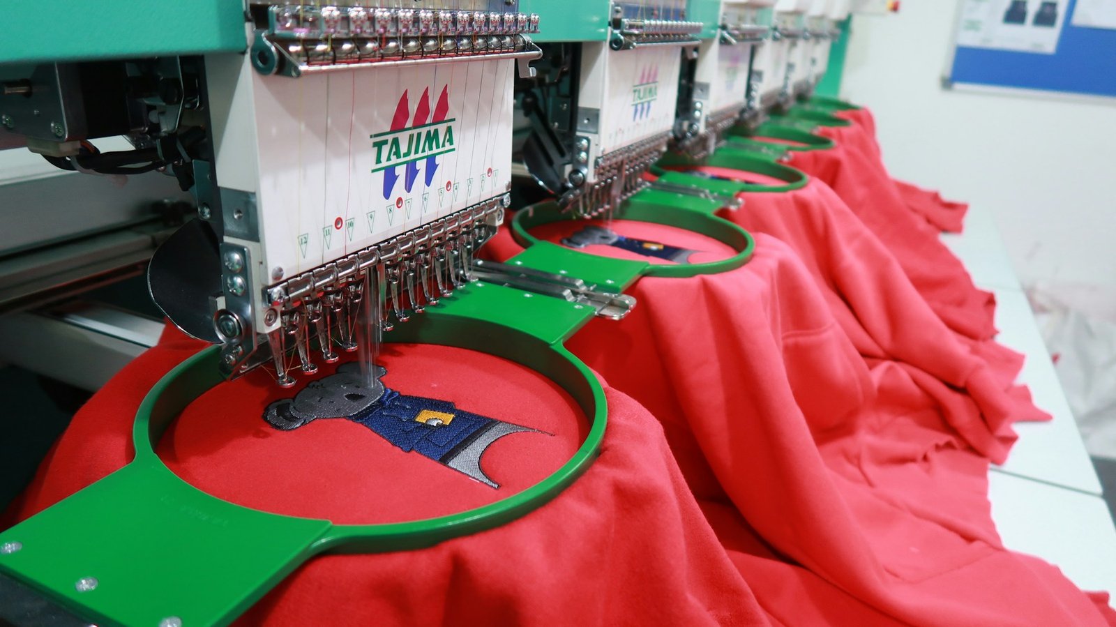 Proceso referencial de bordado textil